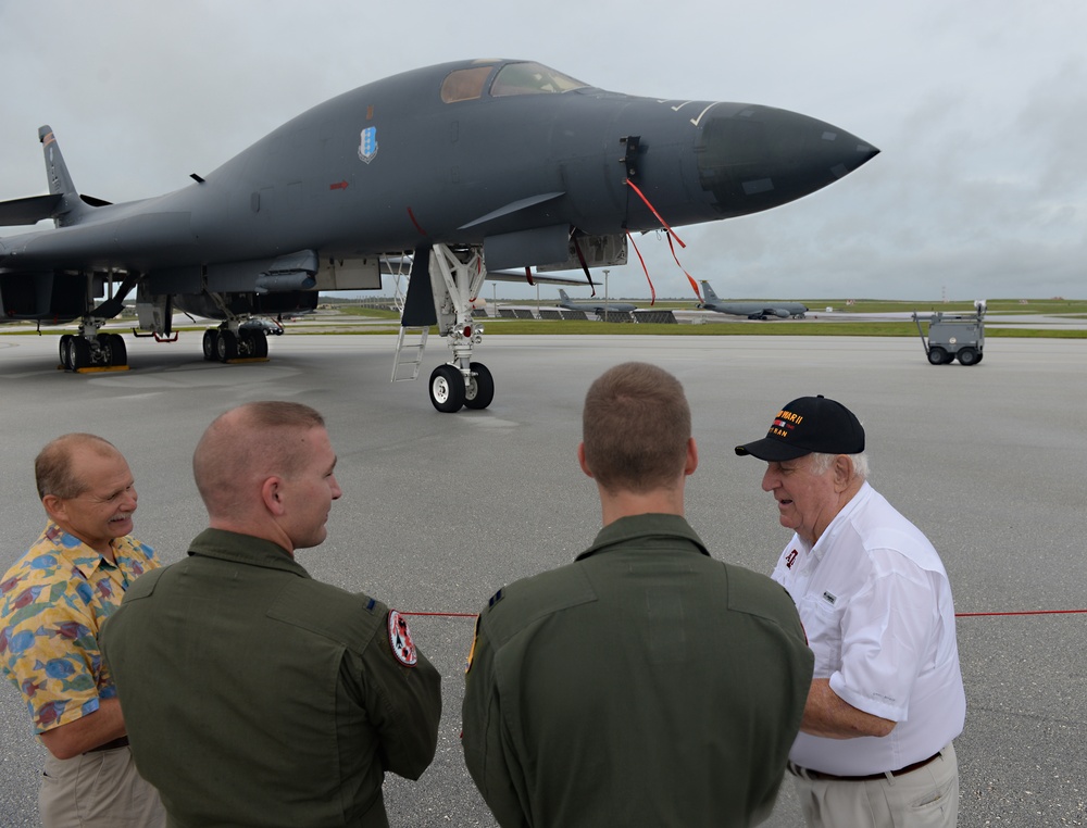 World War II veteran returns to Guam after seventy-one years