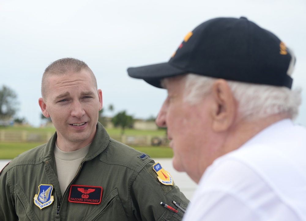 World War II veteran returns to Guam after seventy-one years