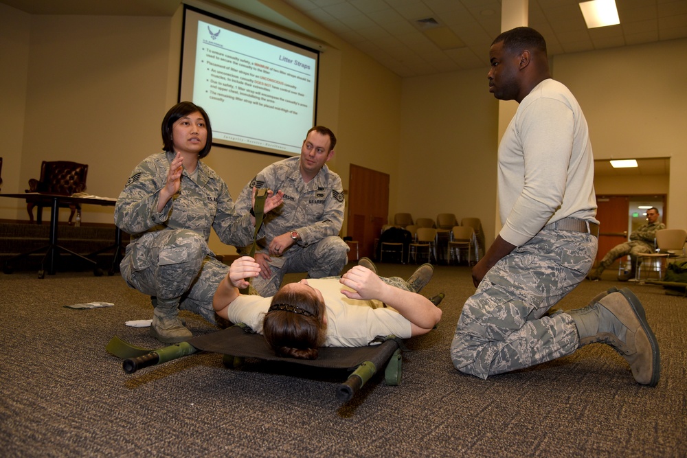 81st Medical Group trains members of the 403rd Wing in preparation for Exercise Agile Sabre