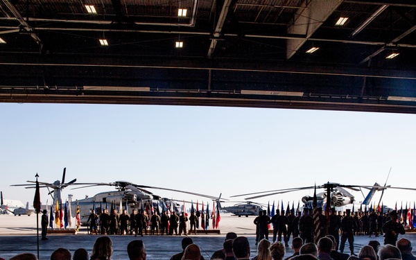 HMH-461 Change of Command Ceremony
