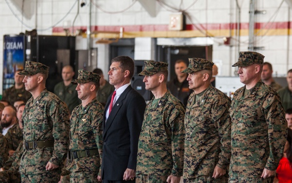 HMH-461 Change of Command Ceremony