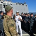 USS Sampson CO Thanks Crew In Wellington, NZ
