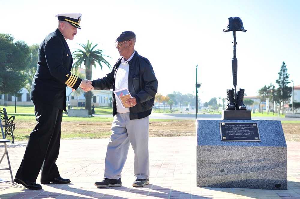 Vietnam War Memorial Dedication Ceremony