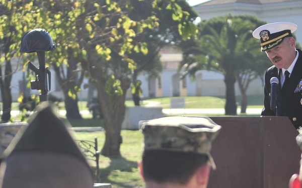 Vietnam War Memorial Dedication Ceremony