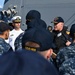 New Zealand Officials Thank USS Sampson In Wellington