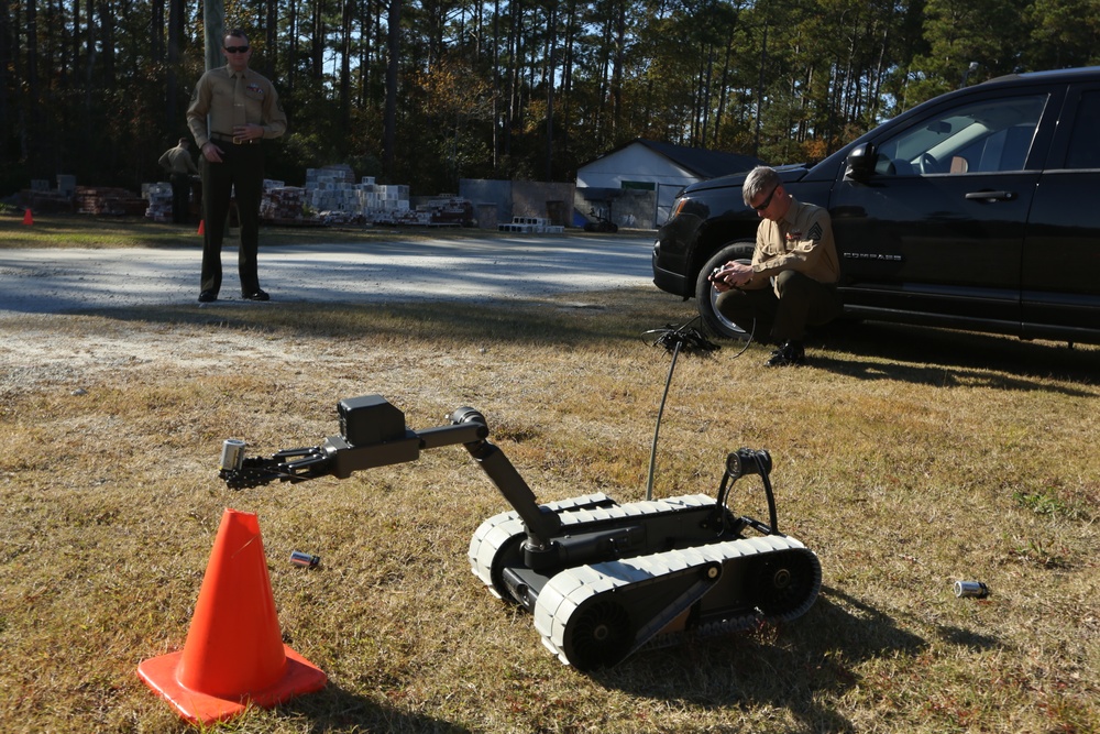 EOD builds creativity with school robotics team