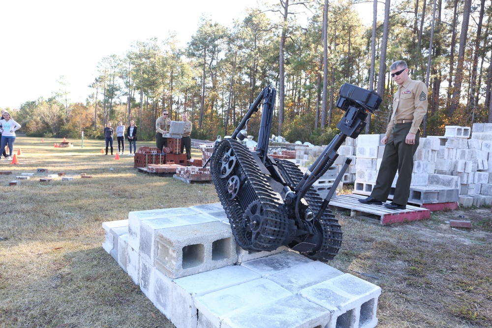EOD builds creativity with school robotics team