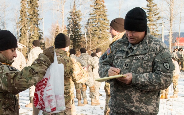 Paratroopers give back to local community