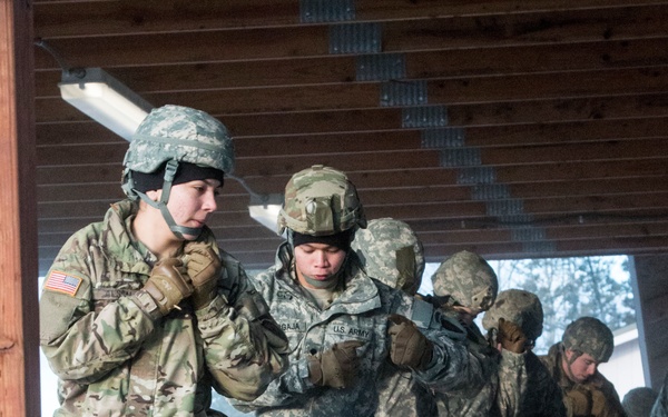 Paratroopers give back to local community