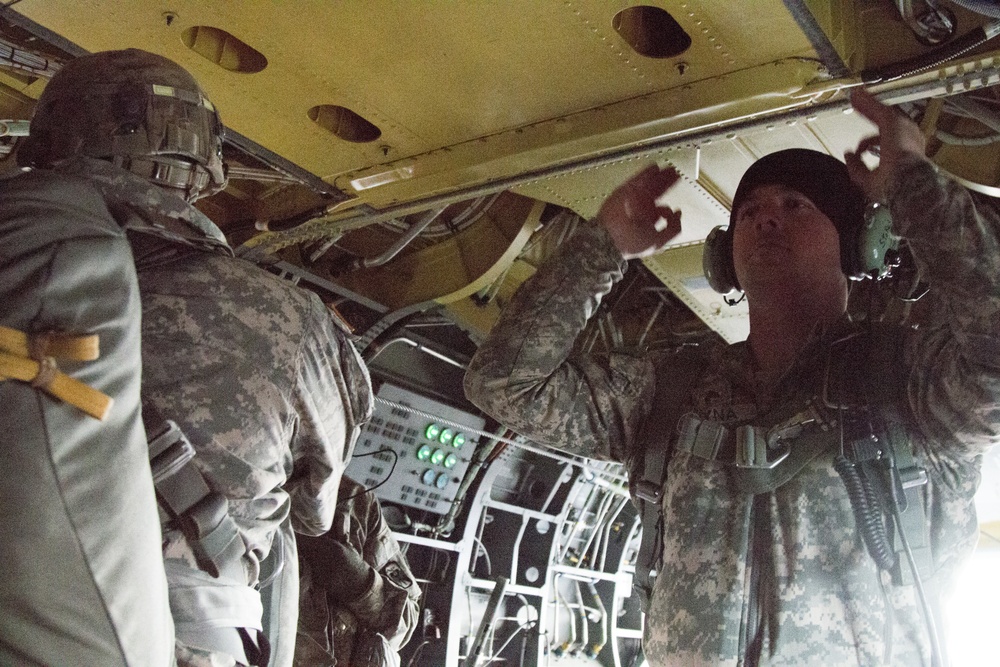 Paratroopers give back to local community