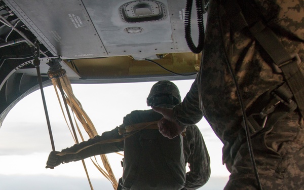 Paratroopers give back to local community