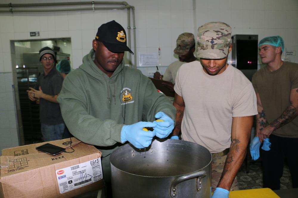 Mustangs celebrate Thanksgiving in Ukraine