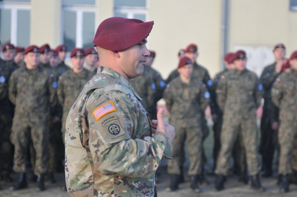 Family values: U.S., Polish Allies celebrate Thanksgiving as brothers-in-arms