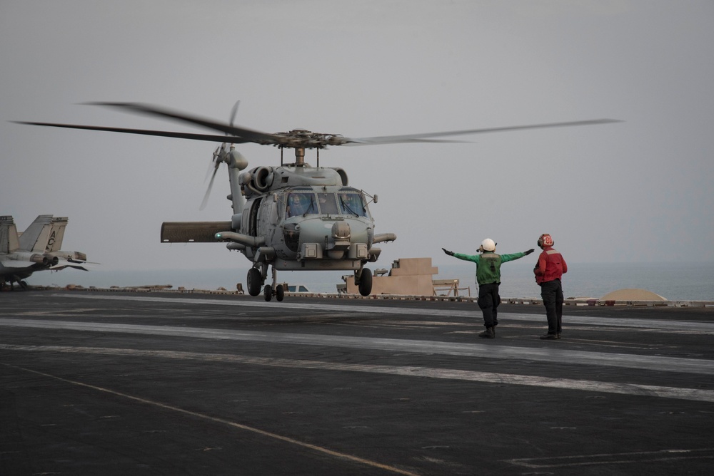 Dwight D. Eisenhower deployment