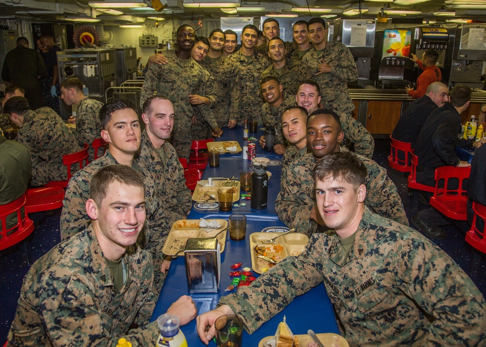 MKI ARG/11th MEU Celebrates Thanksgiving Day