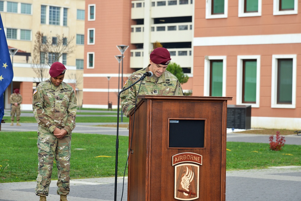 Change of Responsibility Ceremony 54th Engineer Battalion, 173rd Airborne Brigade