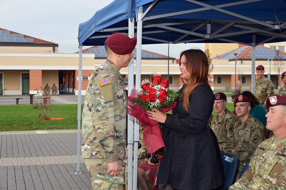 Change of Responsibility Ceremony 54th Engineer Battalion, 173rd Airborne Brigade