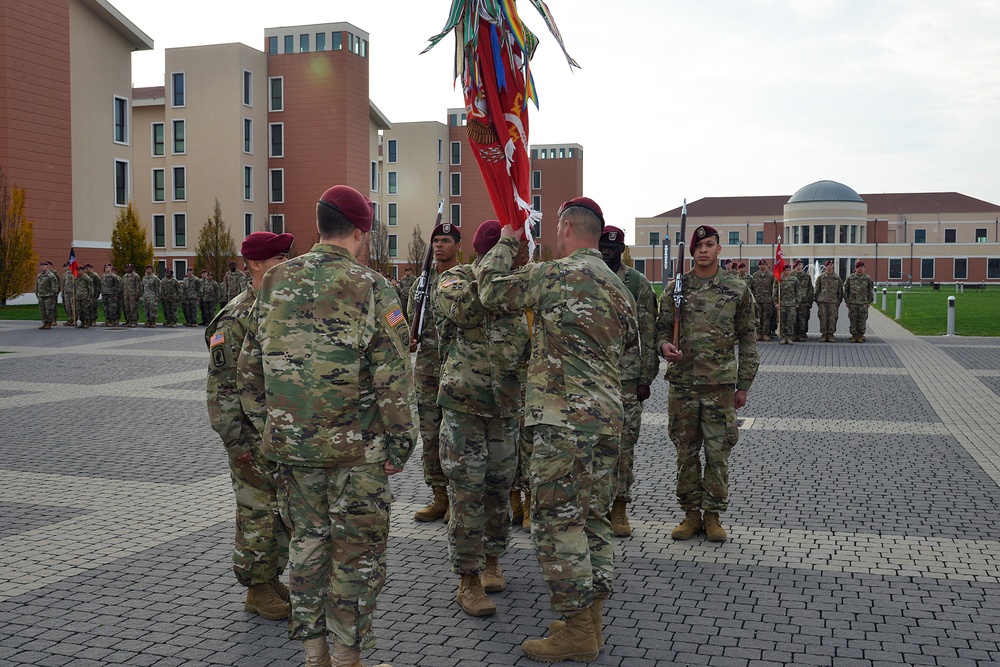 Change of Responsibility Ceremony 54th Engineer Battalion, 173rd Airborne Brigade