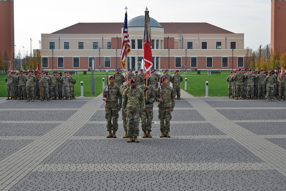 Change of Responsibility Ceremony 54th Engineer Battalion, 173rd Airborne Brigade