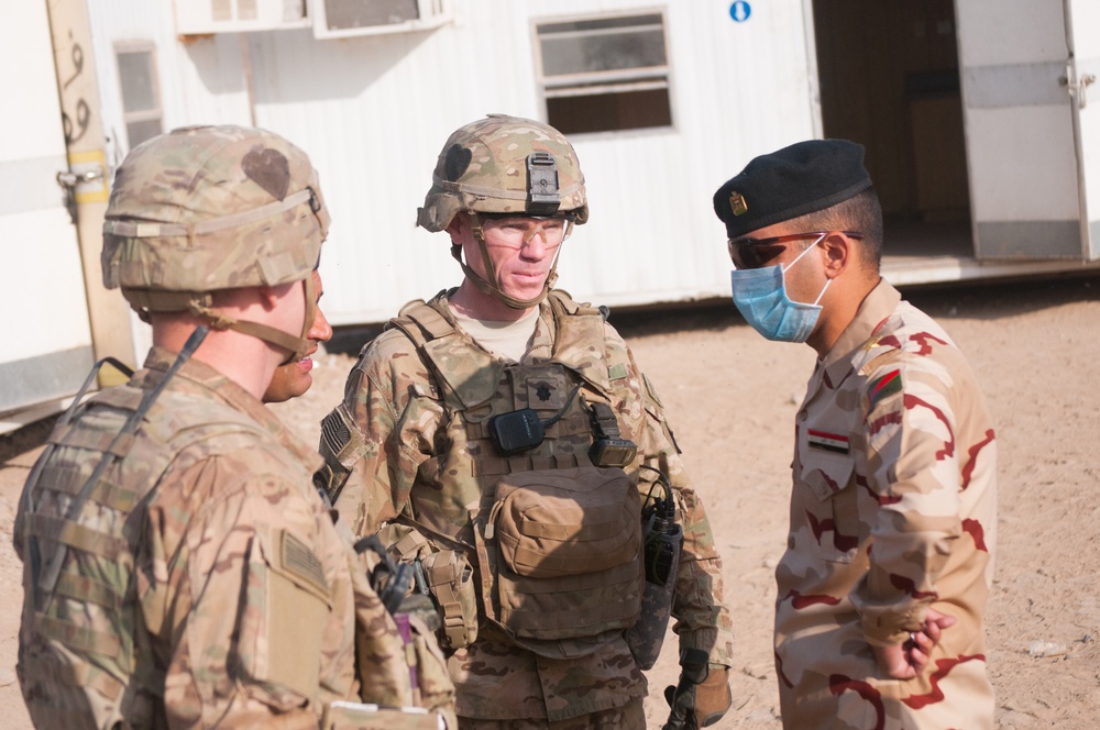 Task Force Strike engineers conduct advising mission in northern Iraq
