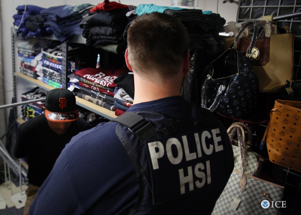 HSI and Los Angeles PD target counterfeit goods vendors