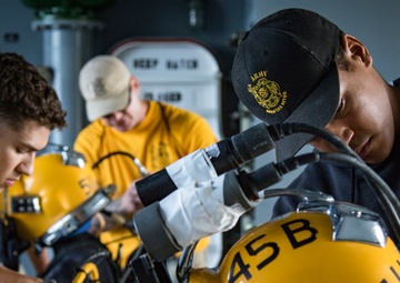 Deployed Army Divers Plunge into Operation Deep Blue