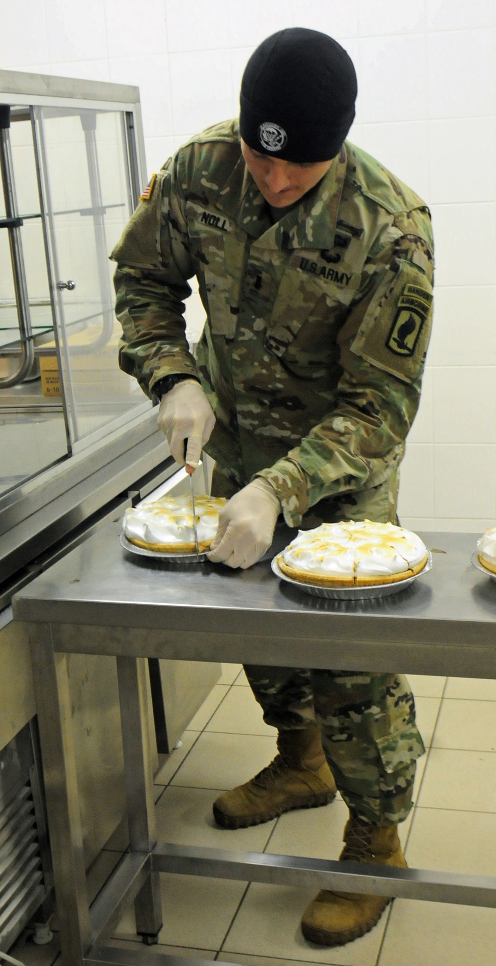 Sky Soldiers celebrate Thanksgiving in Lithuania