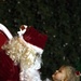 Santa visits Camp Kinser Tree Lighting Festival