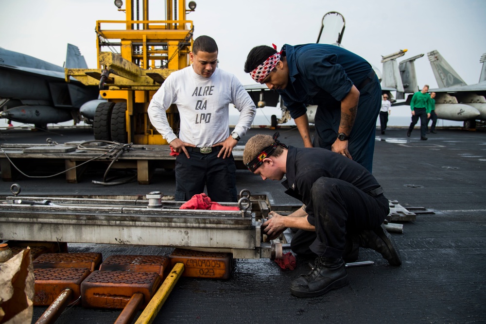 Dwight D. Eisenhower deployment