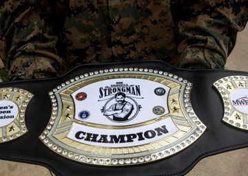 U.S. Marine wins strongman competition