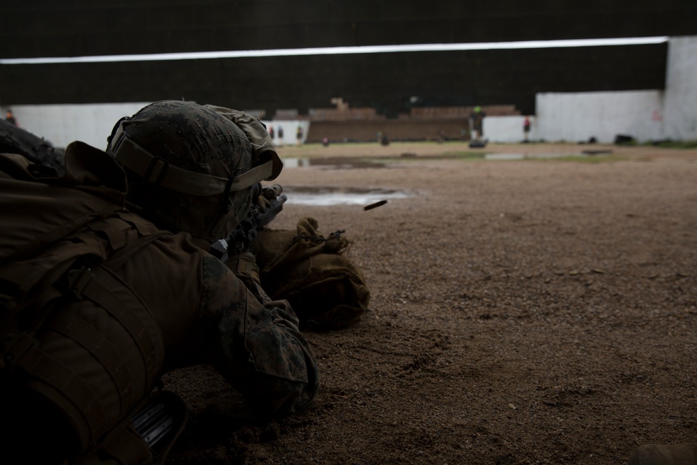 Marines maintain combat readiness at live-fire range