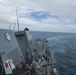 USS Sampson in Pacific Ocean
