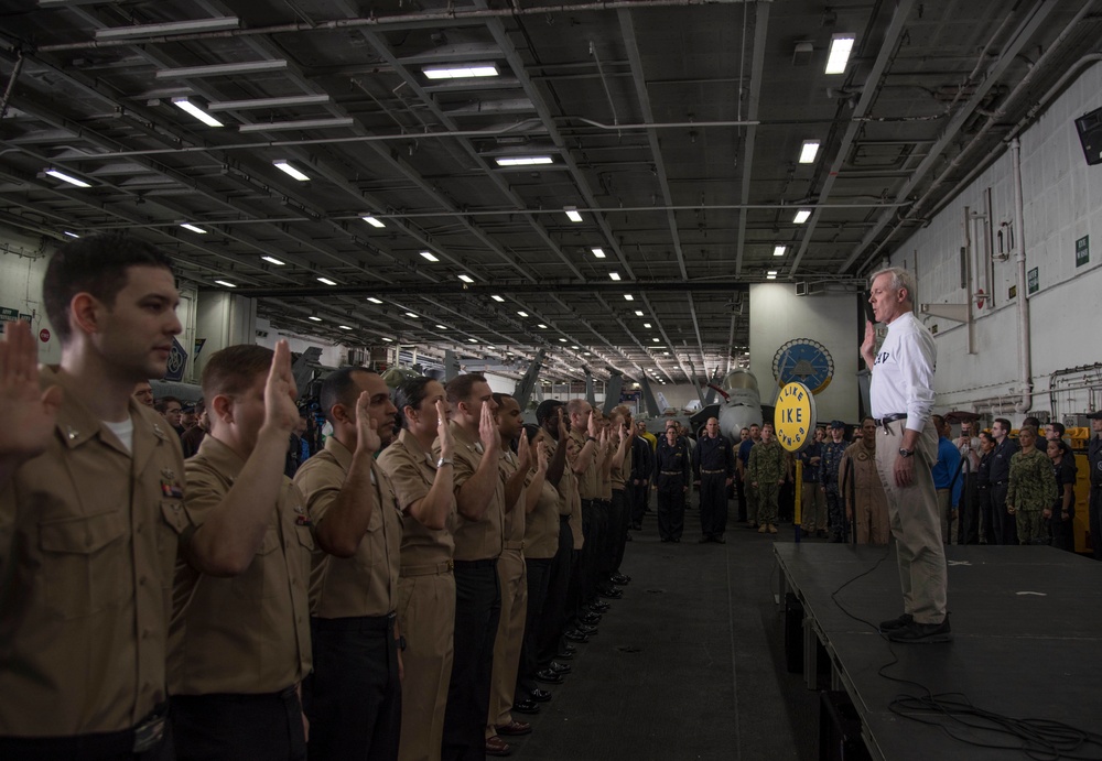 Dwight D. Eisenhower deployment