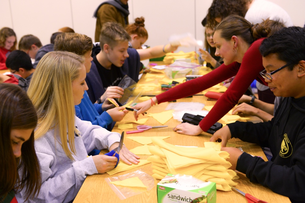 Yokota dependents send joy to the world