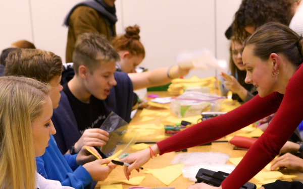 Yokota dependents send joy to the world