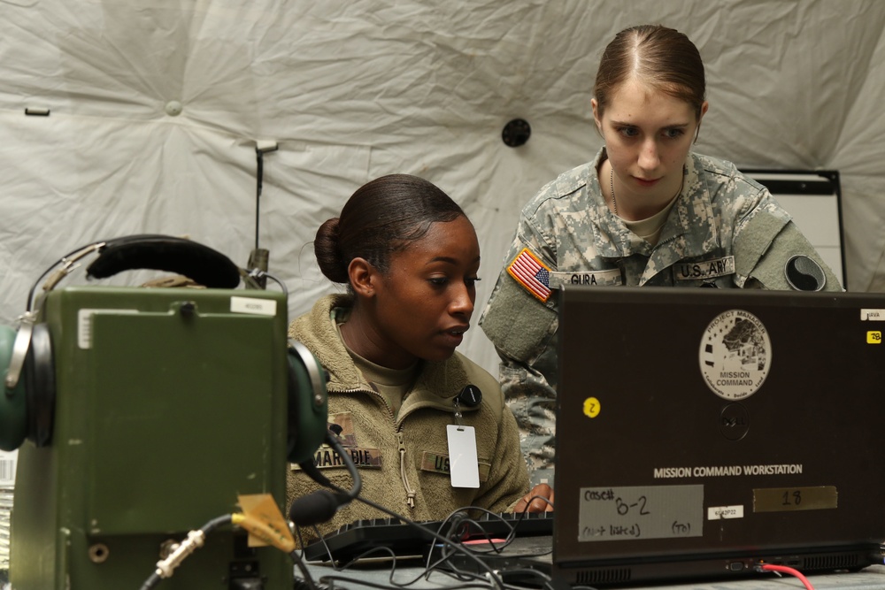 29th ID Soldiers in action