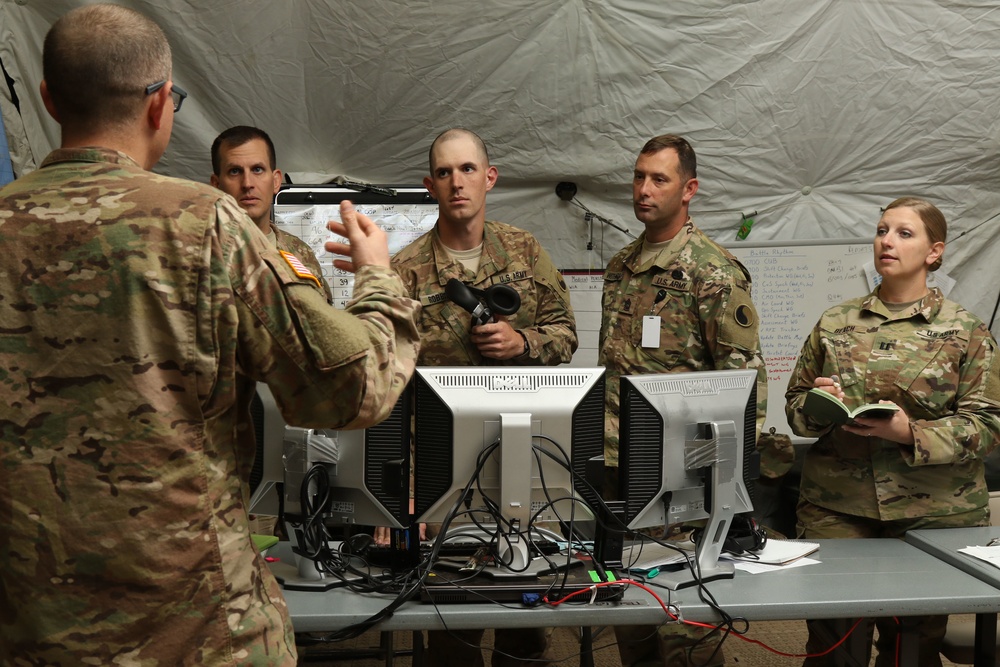 29th ID Soldiers in action