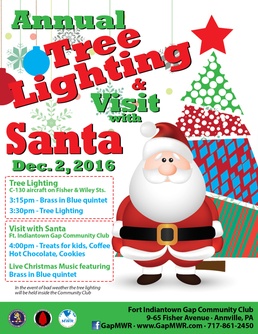 Public invited to tree-lighting ceremony at Fort Indiantown Gap