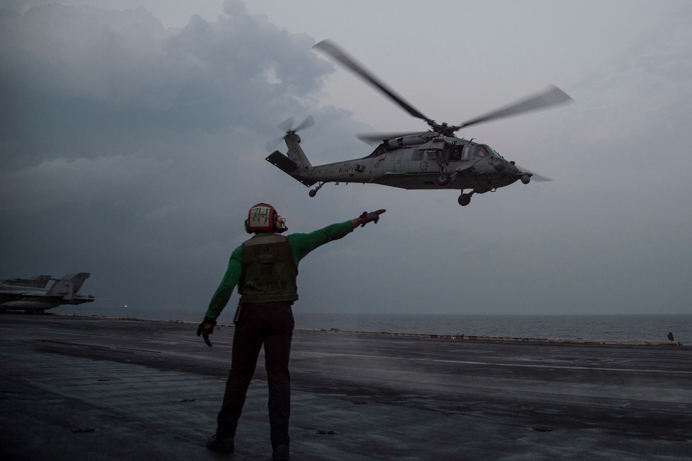 USS Dwight D. Eisenhower (CVN 69) (Ike) Deployment