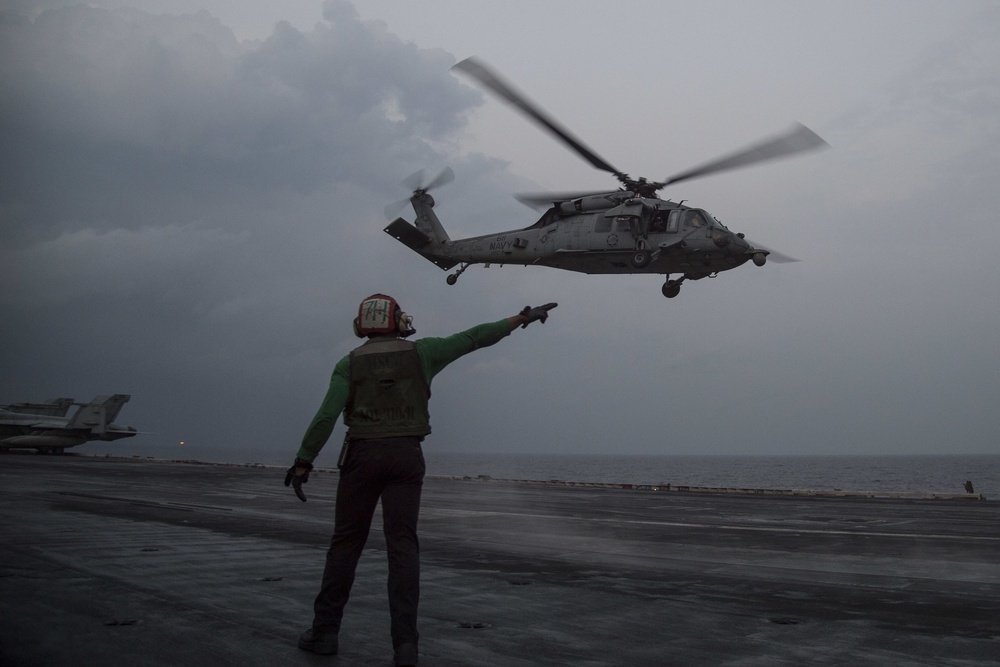 USS Diwght D. Eisenhower (CVN 69) Deployment