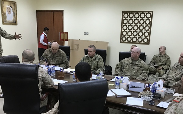1st TSC and Kuwaiti Armed Forces Strength Bonds