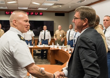 SD meets with DoD senior enlisted leaders