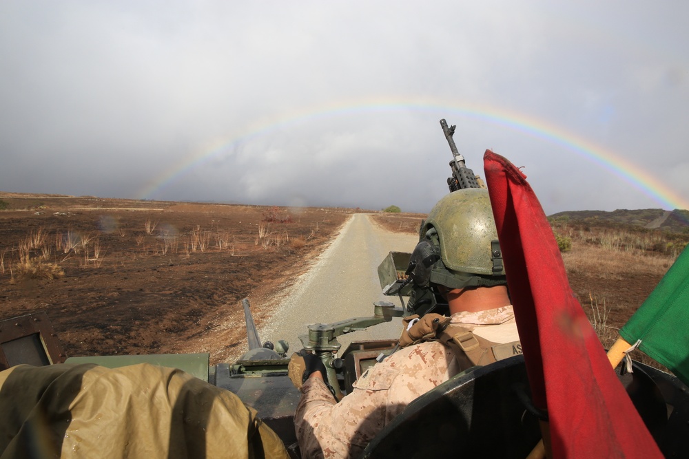 1st Light Armored Reconnaissance Battalion joins forces with New Zealand troops