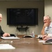 U.S. Coast Guard First District Commander meets with U.S. Army Corps of Engineer commanders