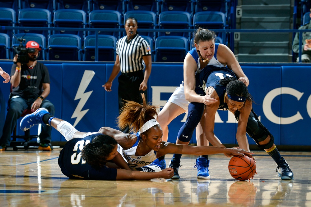 11-29-16 U.S. Air Force Academy vs. U.S. Naval Academy Women's Basketbal