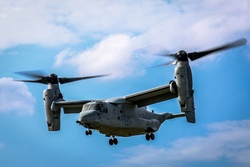 Crew rescued after MV-22 incident off coast of Okinawa