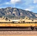 Iron Brigade concluding rail-load operations at Fort Carson