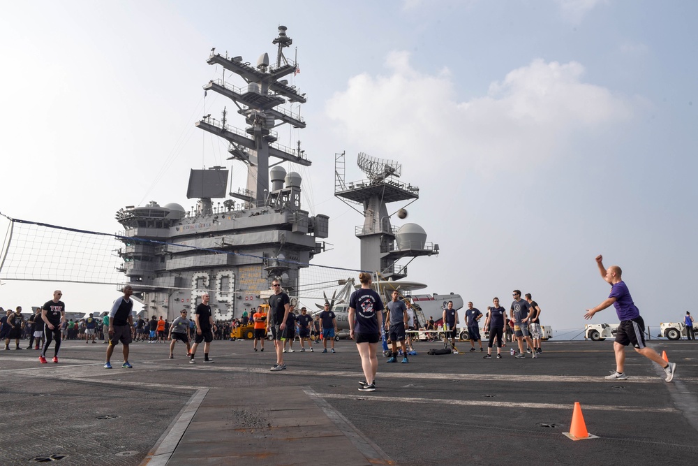 USS Dwight D. Eisenhower Deployment