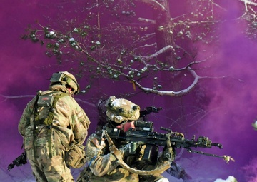 Sky Soldiers take part in urban assault training