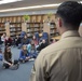 Students of La Contenta show appreciation for Combat Center Marines
